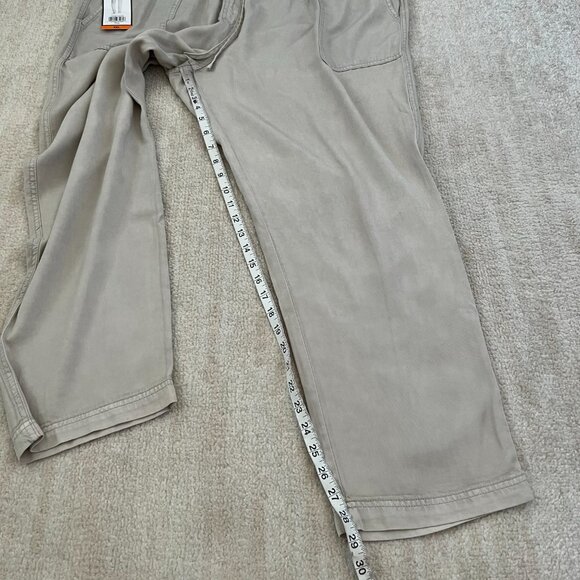 NWT Hilary Radley Tencel Pull On Drawstring Grey Pants XXL - Picture 5 of 14